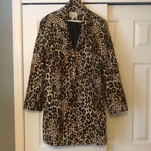 Leopard print jacket